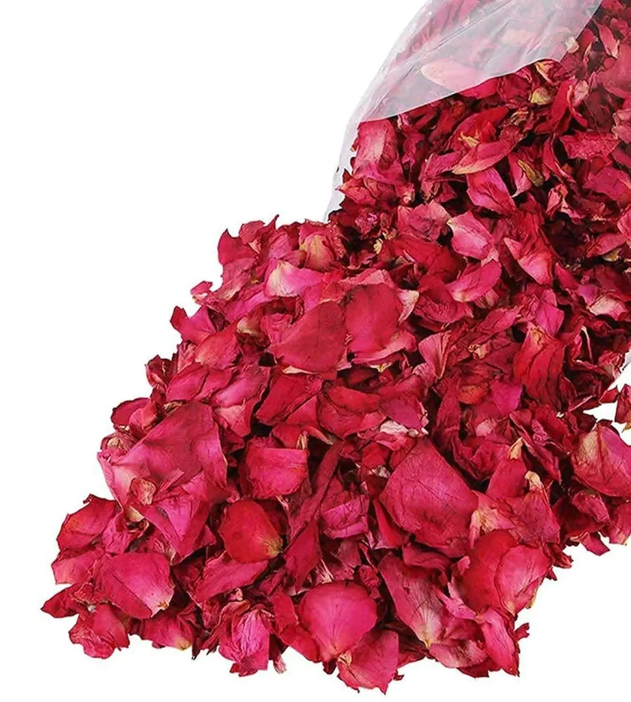قیمت و خرید پر گل رز قرمز خشک+فروش فوق العاده 